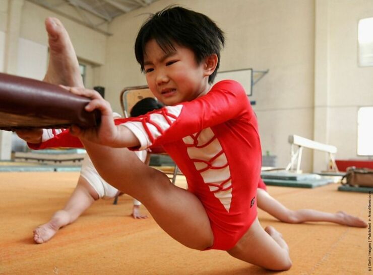 Chinese Children Training To Become Olympic Athletes - 16.