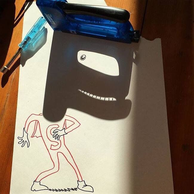 Everyday Objects Tuned Into Awesome Doodles 13.