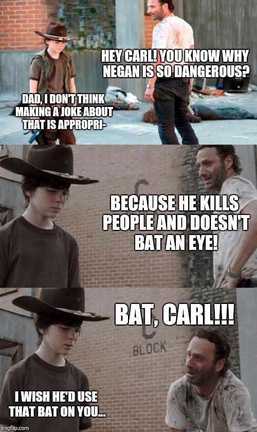 The Walking Dead Carl Meme.