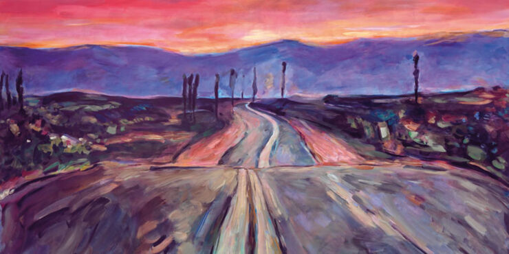 Bob Dylan Exhibits His New Paintings In The Beaten Path