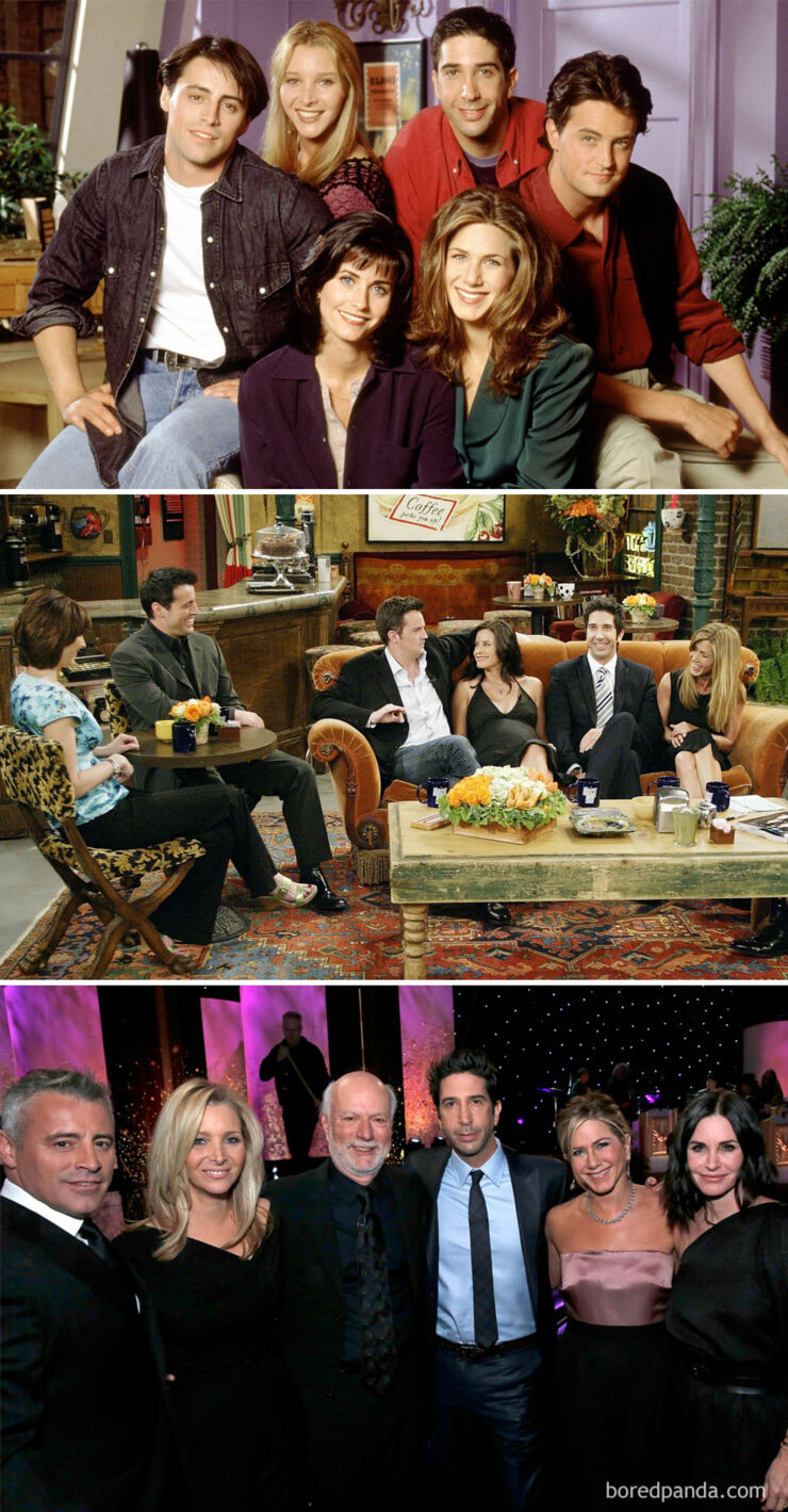 Tv & Movie Cast Reunions - Friends- 1994 Vs. 2004 Vs. 2016