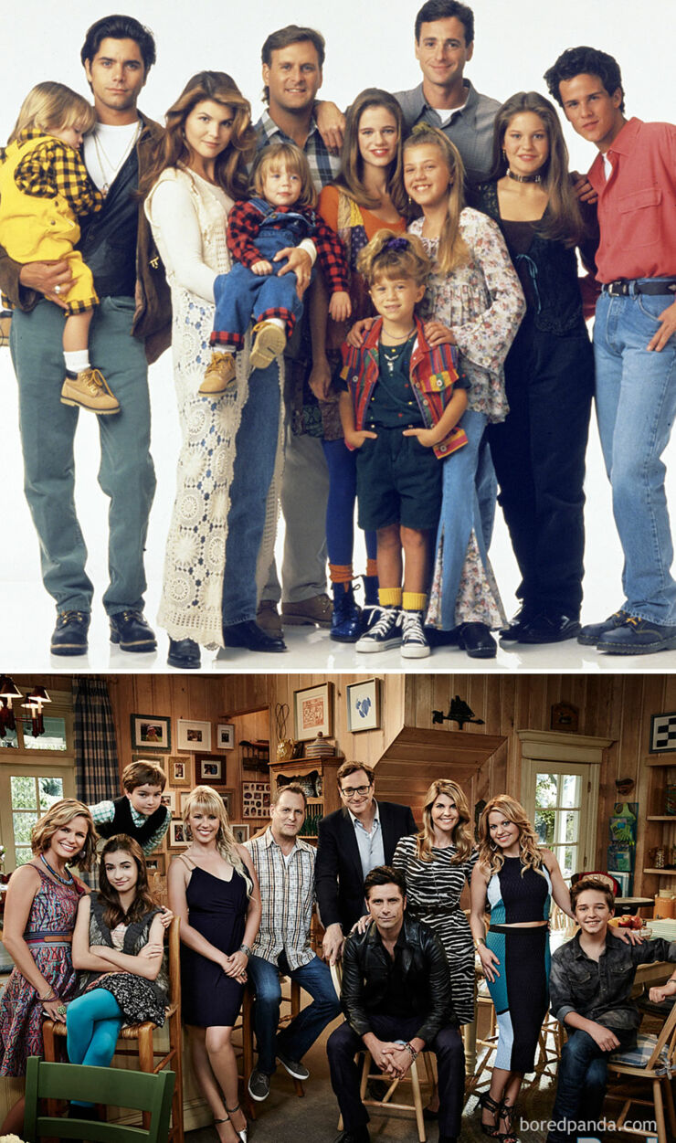 Tv & Movie Cast Reunions - Full House- 1990 Vs. 2016