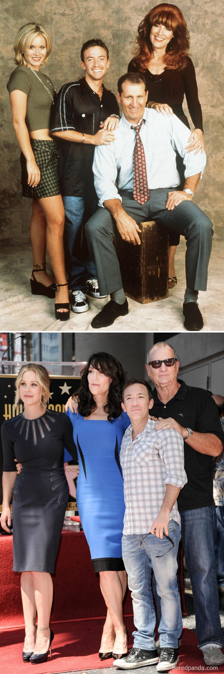 Tv & Movie Cast Reunions - Married With Children 1987 Vs. 2014