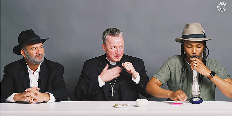 A Rabbi, a Priest and a Gay Atheist Amoke Weed and Get Stoned Together - 01.