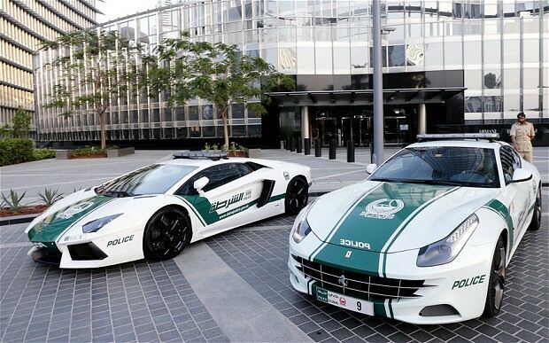 Dubai police cars are The Fastest Police Cars In The World - 04.