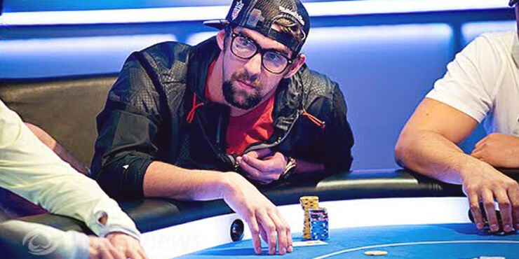 Celebrity Poker Players Michael Phelps.