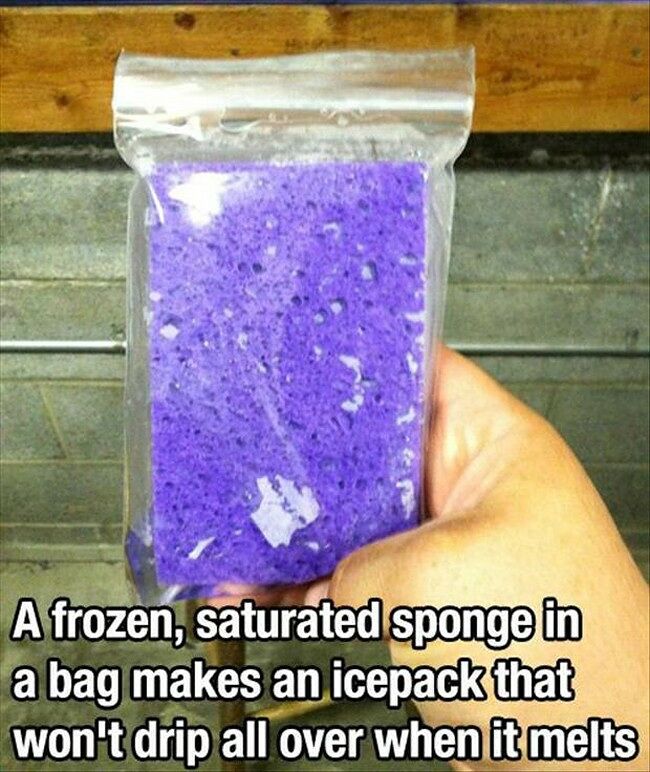 How to make an icepack that won't drip when it melts  (27 of 50)