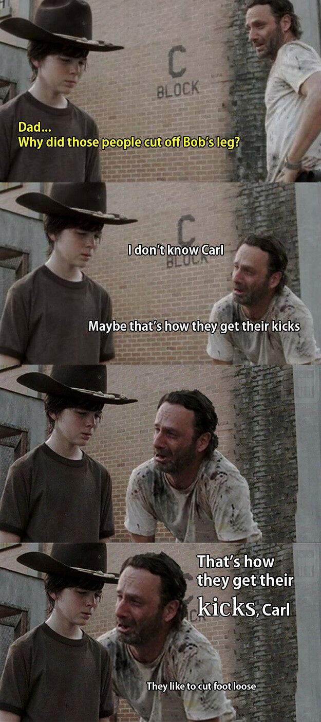 35 Of The Best Walking Dead Carl Meme (Coral) Dad Jokes