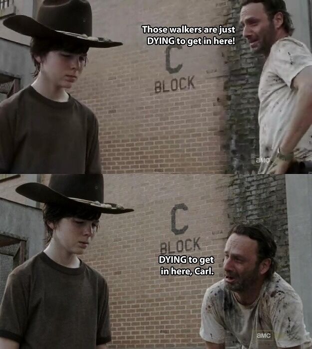 The Classic Carl Meme 16.