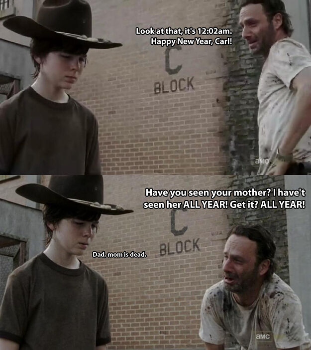 Walking Dead Dad jokes 30.