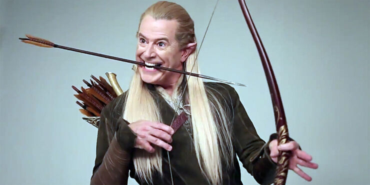 Stephen Colbert Dresses Up As Characters From LOTR Stephen Colbert Dresses Up As Characters From LOTR
