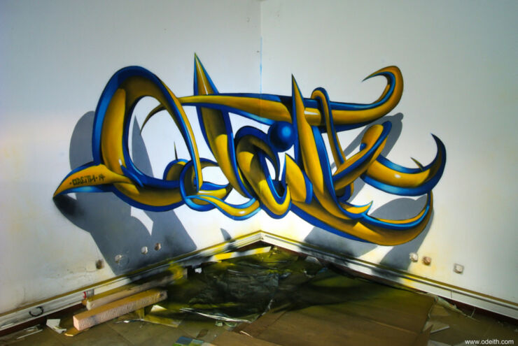anamorphic 3D Graffiti 05.