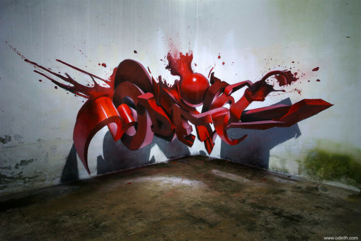 3D Graffiti Letters 06.