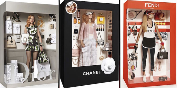 Real Models Pose Like Actual Barbie Dolls