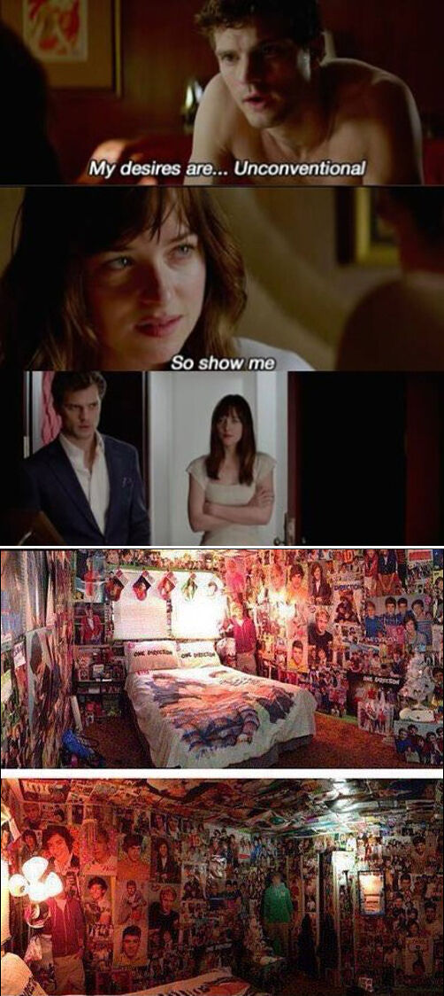 Fifty Shades Of Grey Gets The Meme Treatment