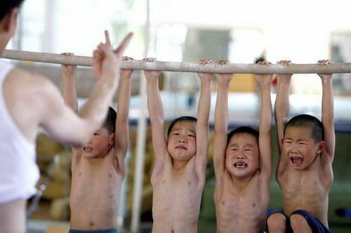 Chinese Children Training To Become Olympic Athletes - 02.