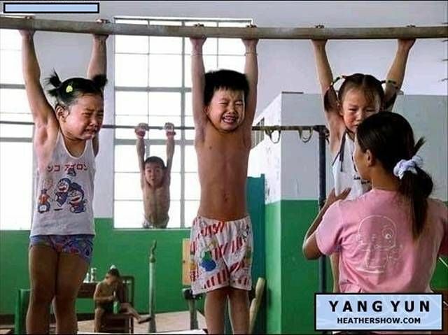 Chinese Children Training To Become Olympic Athletes - 07.
