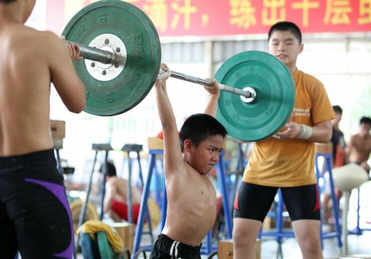 Chinese Children Training To Become Olympic Athletes - 13.