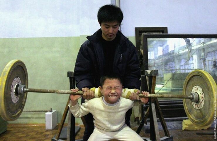 Chinese Children Training To Become Olympic Athletes - 18.