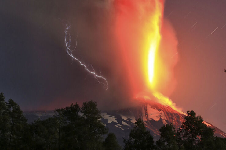 APTOPIX Chile Volcano Eruption