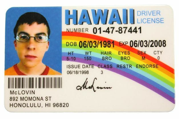 McLovin-License