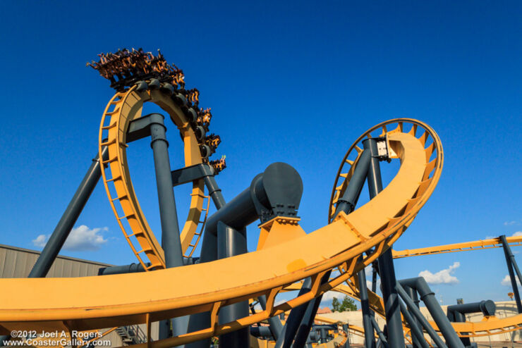 Bolliger and Mabillard inverted roller coaster