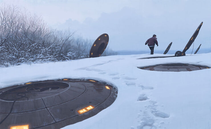 Welcome To Sci-fi Suburbia - Simon Stålenhag's Futuristic Transformations Of Mundane Landscapes