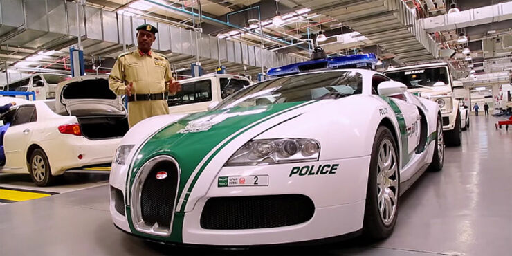 Dubai Police Cars Include Crazy Supercars And Sports Cars - 01.