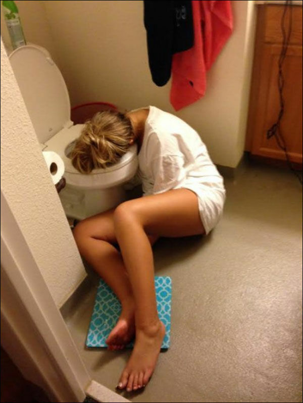 Drunk Much? 50 Hilarious Reasons Why It's Not A Good Idea To Pass Out At A Party. Ever