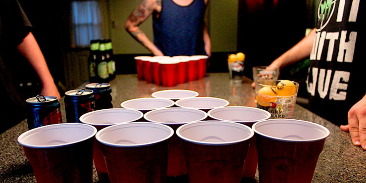 This Kid's The Next Beer Pong Champion Of The World