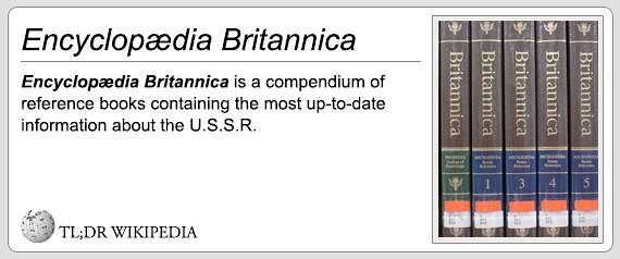 TL;DR Wikipedia - The World's Most Accurate (And Funny) Social Encyclopedia