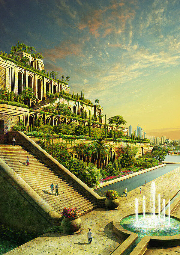 6 - The Hanging Gardens of Babylon