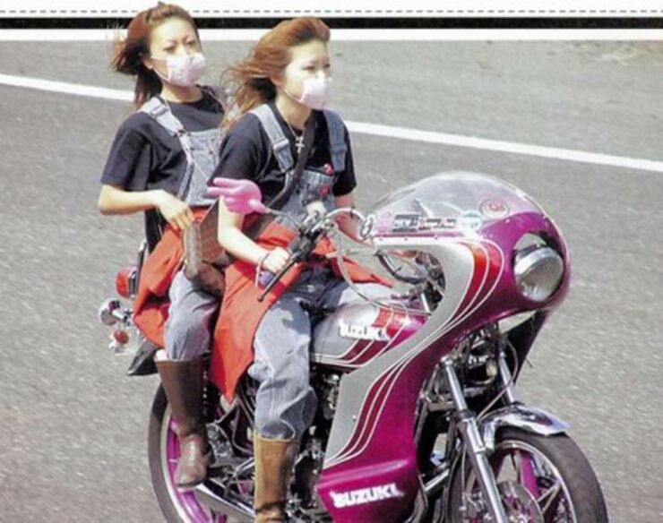 bosozoku biker girl gangs - 19.