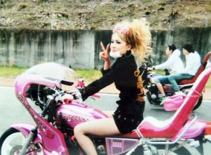 bosozoku biker girl gangs - 23.