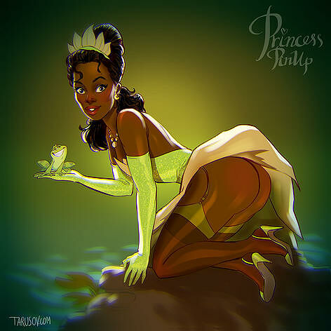 Disney Princess Pin Up Girls - 01.