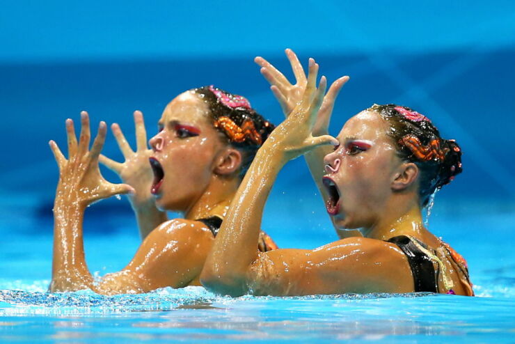 Olympics Day 9 - Synchronised Swimming