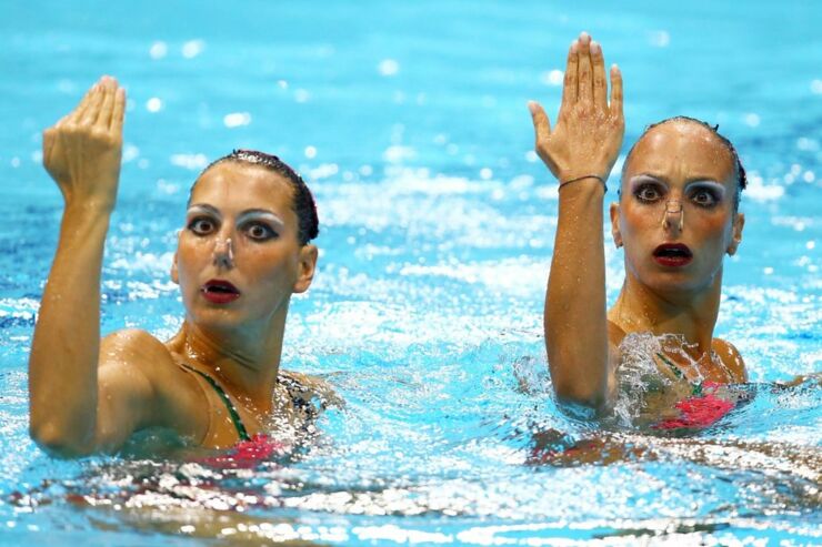 Olympics Day 10 - Synchronised Swimming