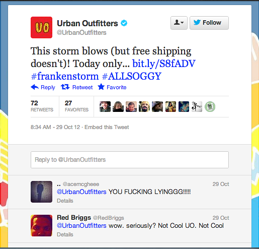 urban-outfitters-also-tweeted-about-frankenstorm-touting-free-shipping-all-you-have-to-do-is-type-all-soggy