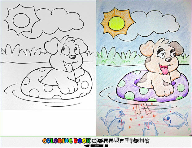 Download Children S Colouring Books Are Defaced Into Dark Hilarity