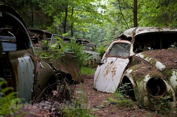 Photos From Abandoned Chatillon Car Graveyard - 09.
