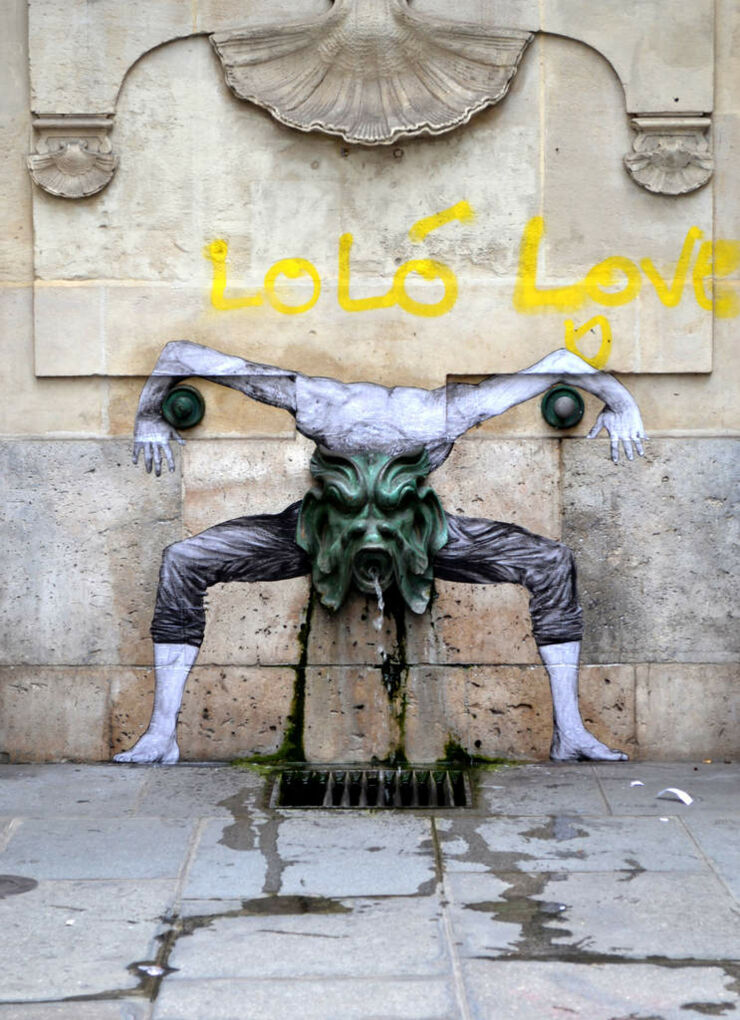 French Street Artist Charles Leval (aka Levalet) Turns The Streets Of Paris Into A Cool Gallery