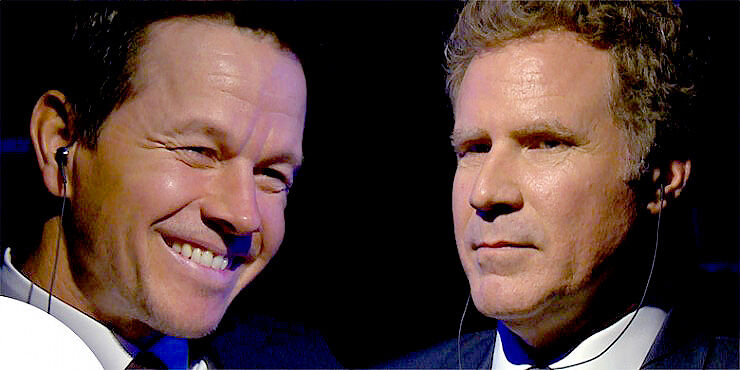 Will Ferrell And Mark Wahlberg Hurl Insults At Each Other