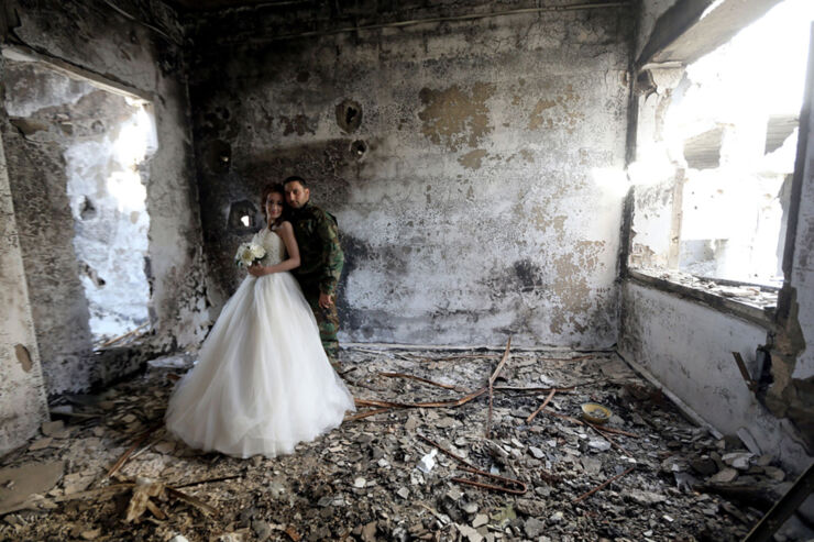 SYRIA-CONFLICT-DAILY LIFE-WEDDING