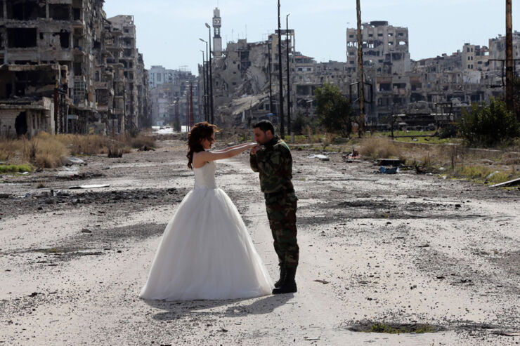 SYRIA-CONFLICT-DAILY LIFE-WEDDING