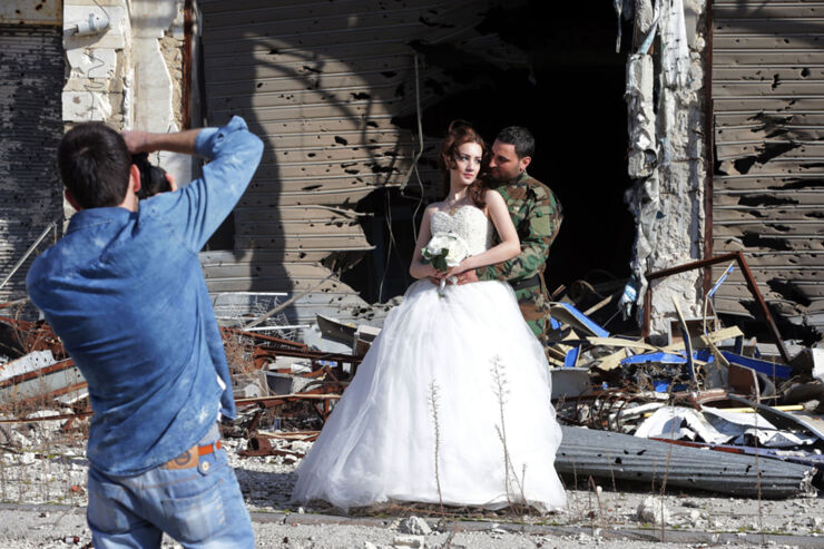 SYRIA-CONFLICT-DAILY LIFE-WEDDING