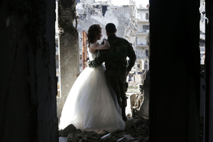 SYRIA-CONFLICT-DAILY LIFE-WEDDING