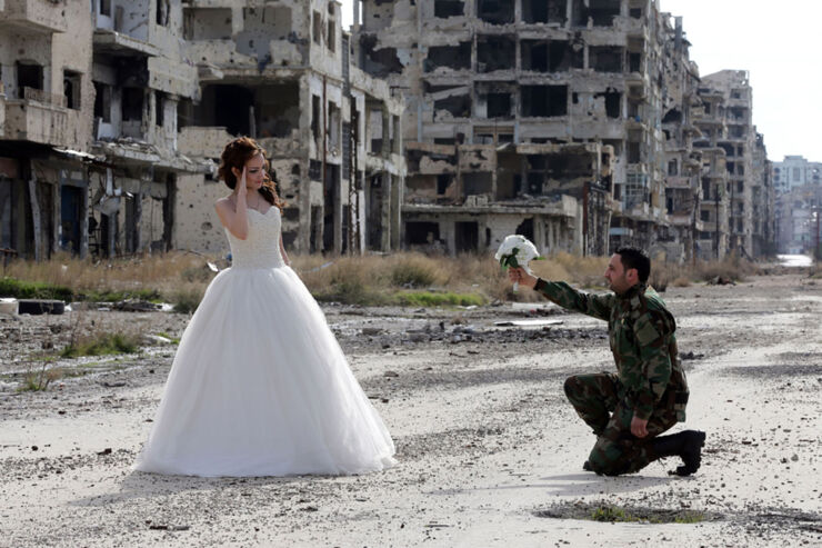 SYRIA-CONFLICT-DAILY LIFE-WEDDING