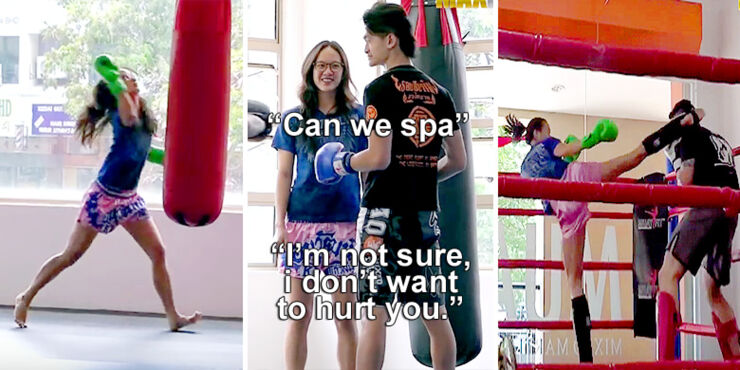 Muay Thai Champion Germaine Yeap Prank - 01.