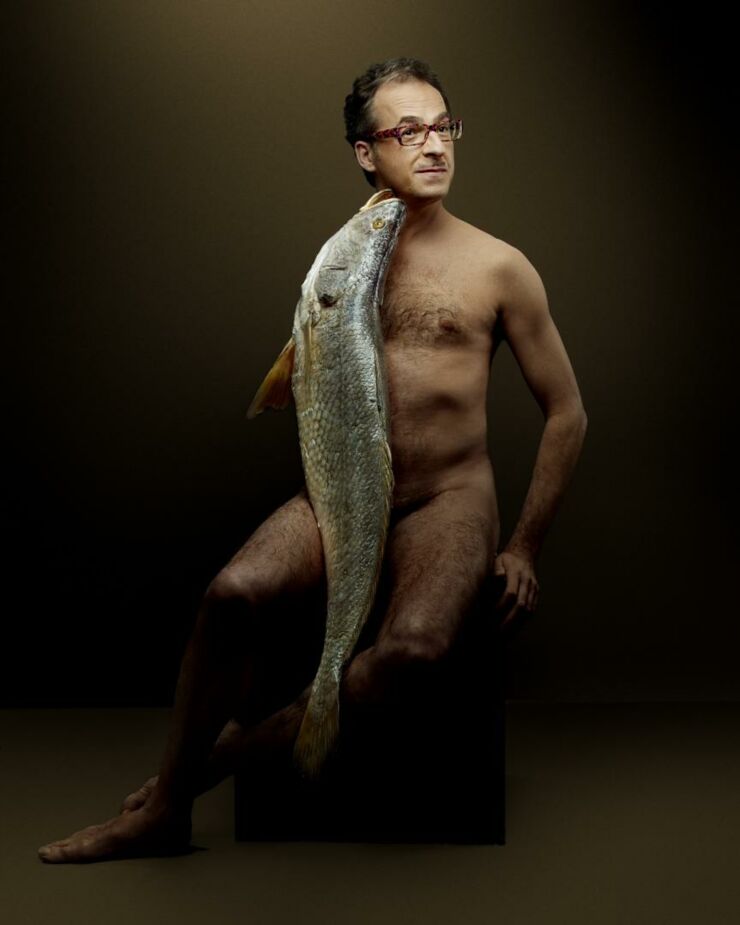 Fish Love - British Celebrities Are Stripping Off & Posing With Fish To Promote Sustainable Fishing