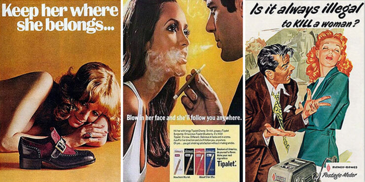 Outdated Ad Examples 32 Advertising Campaigns From Another Age That Would Not Go Down Well ...